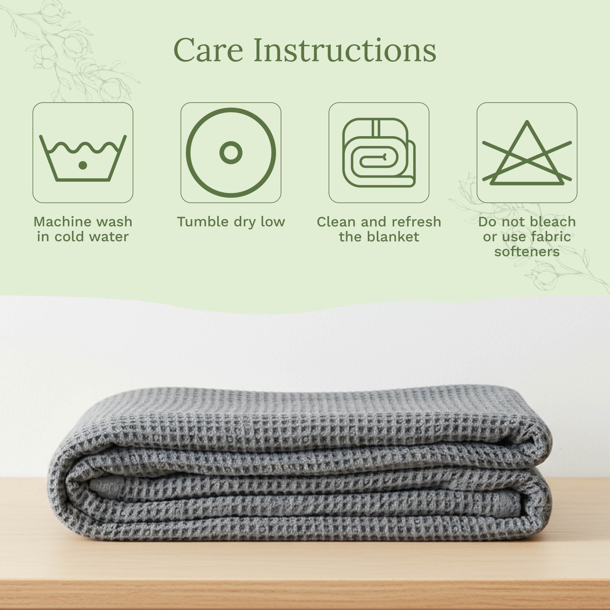 Waffle Weave Blanket - WIVAStore