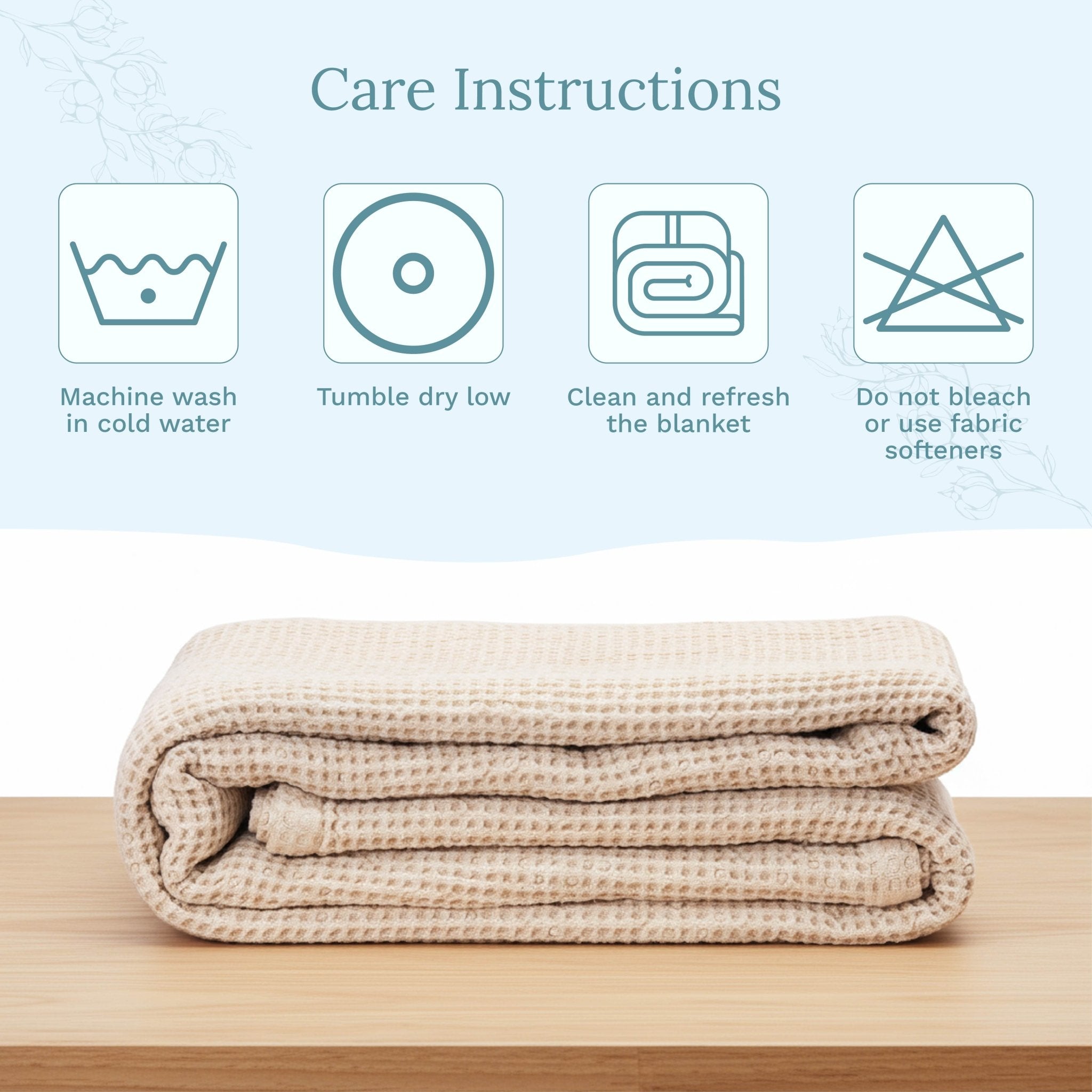Waffle Weave Blanket - WIVAStore