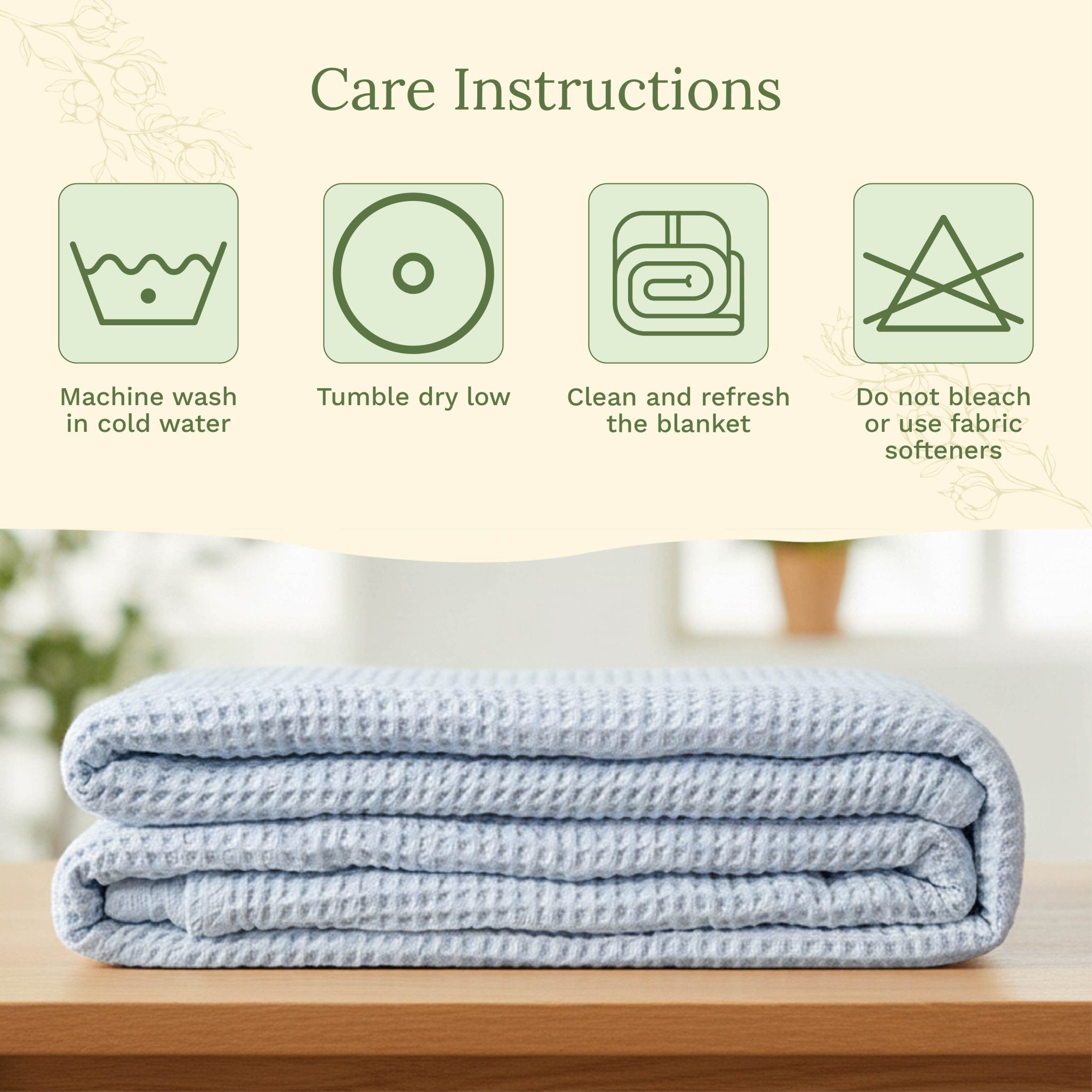 Waffle Weave Blanket - WIVAStore