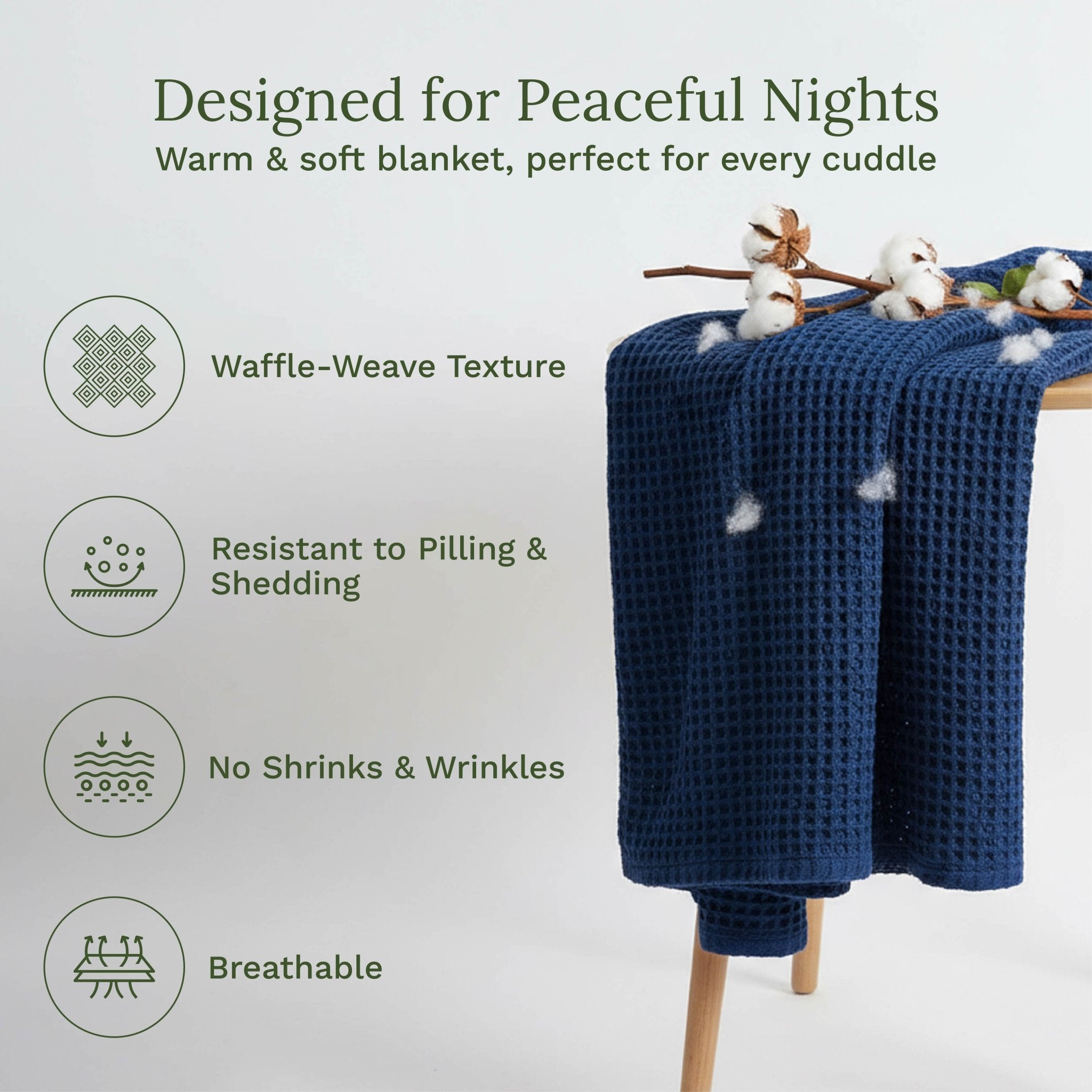Waffle Weave Blanket - WIVAStore