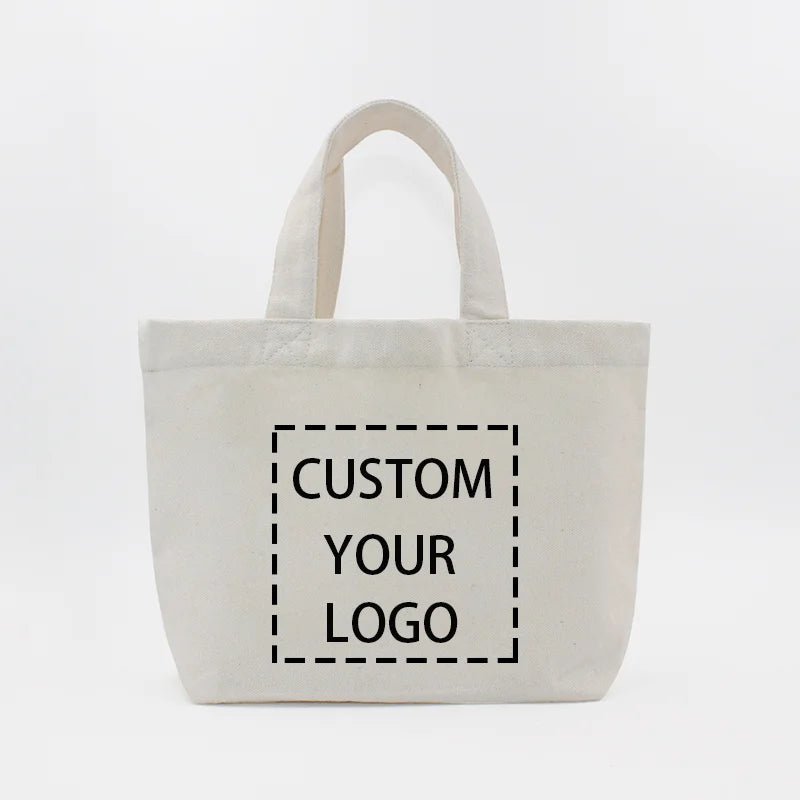 Large Capacity Personalized Canvas Custom Logo Shoulder Bag - WIVAStore