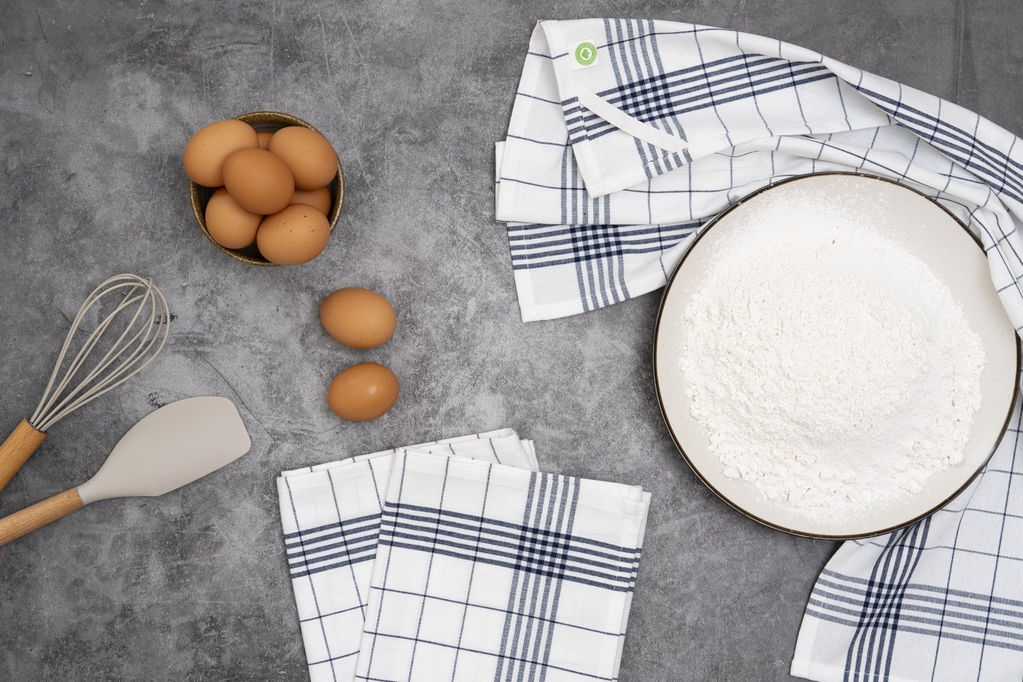 Windowpane Kitchen Towels - WIVAStore