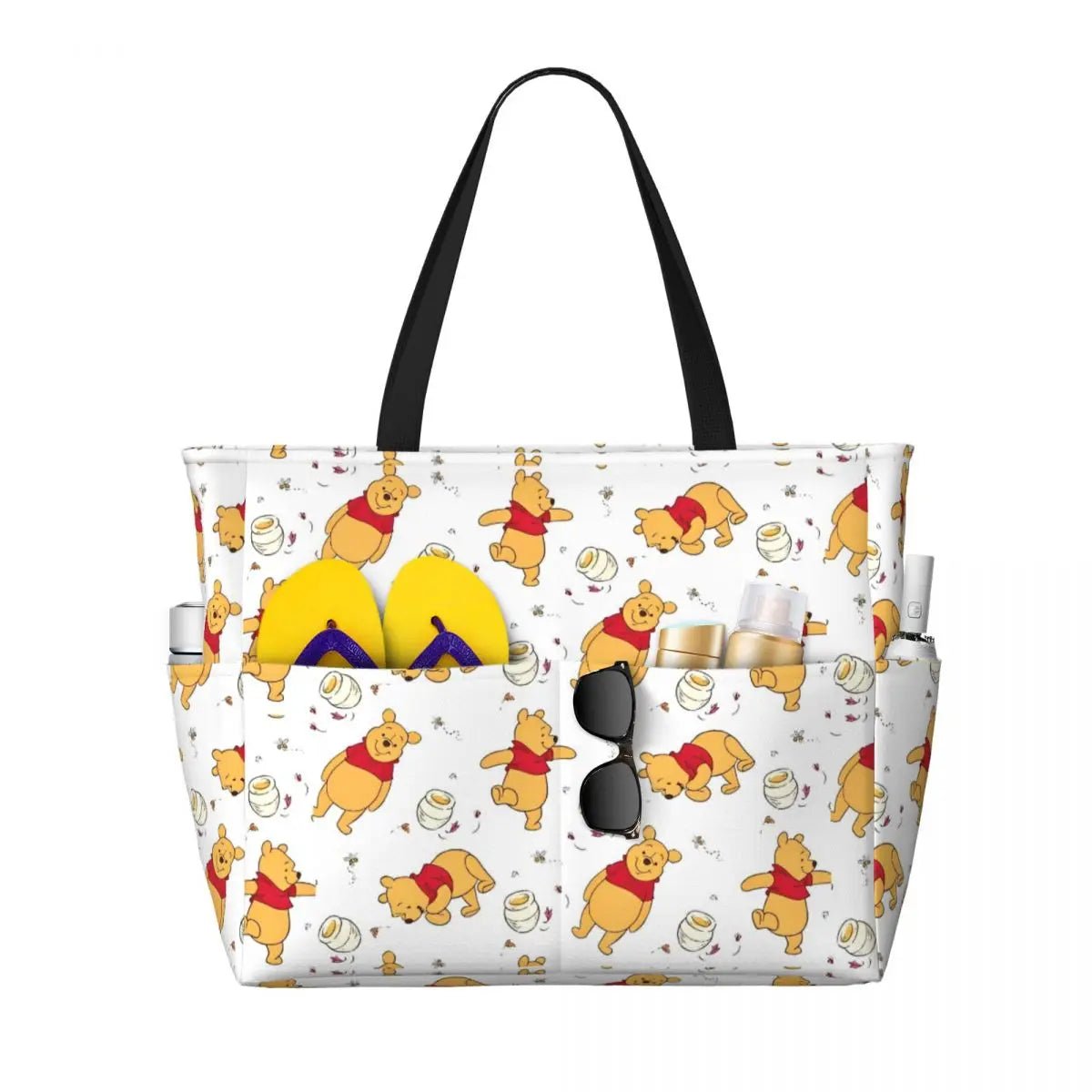 Winnie The Pooh Large Beach Tote Bag - WIVAStore