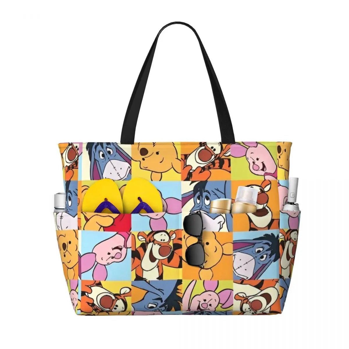 Winnie The Pooh Large Beach Tote Bag - WIVAStore
