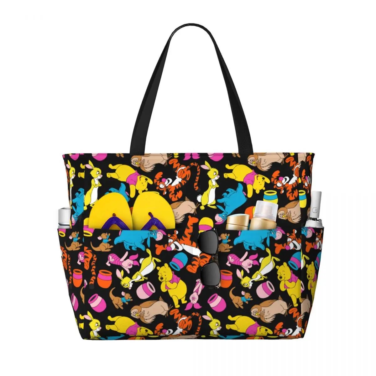 Winnie The Pooh Large Beach Tote Bag - WIVAStore