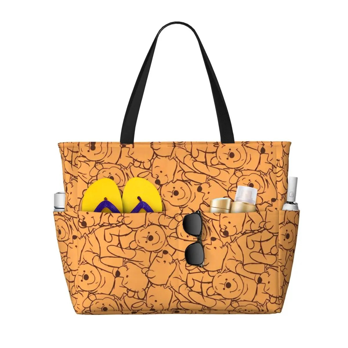 Winnie The Pooh Large Beach Tote Bag - WIVAStore