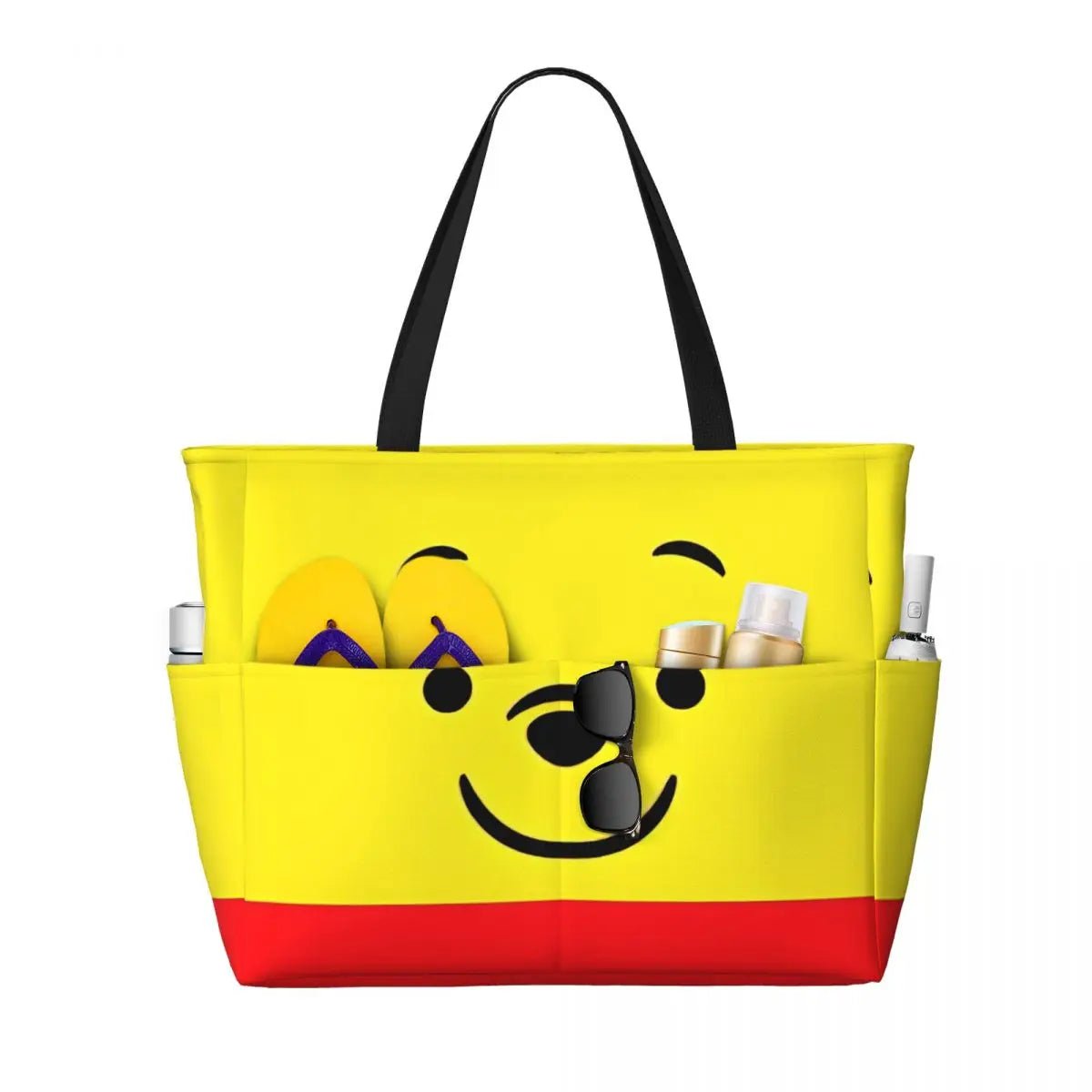 Winnie The Pooh Large Beach Tote Bag - WIVAStore