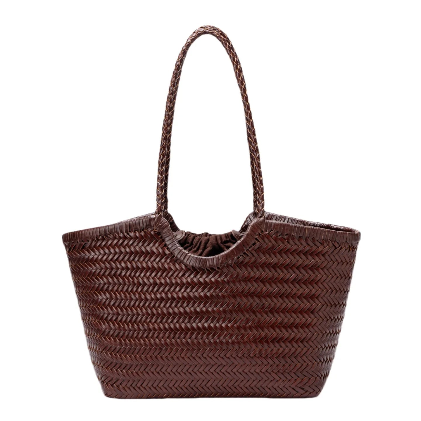 Woven Handbag Genuine Leathe Retro - WIVAStore